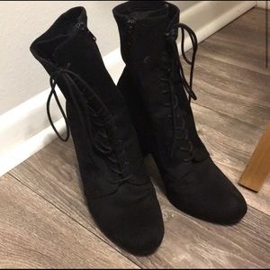 Steve Madden Elley Boots 9M Black